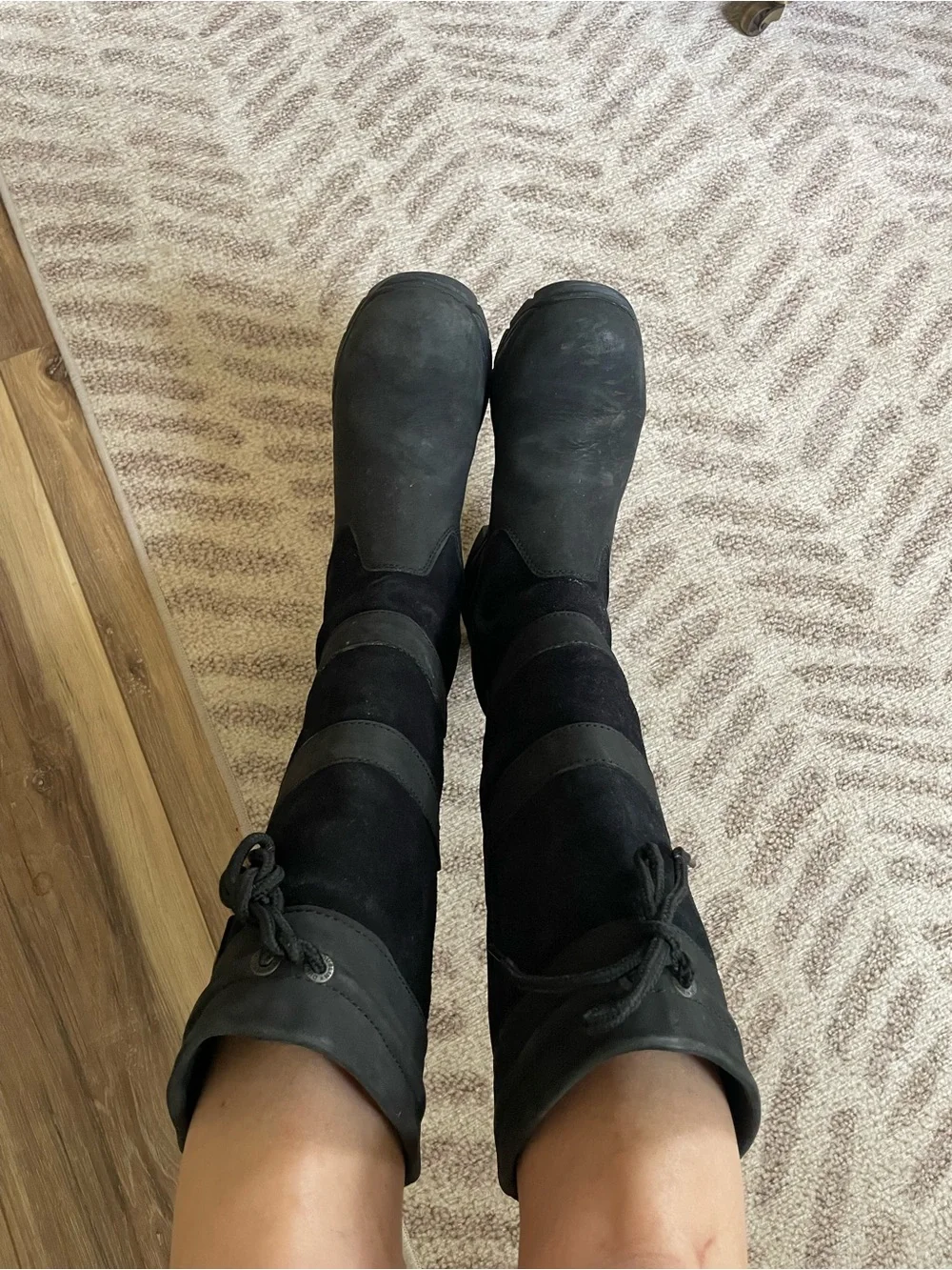Women's Black Dublin River IV Tall Boots